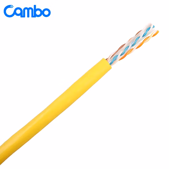 Gcabling 20 Years Manufacturing Network Cable Ethernet Cable Indoor UTP CAT6 LAN Cable