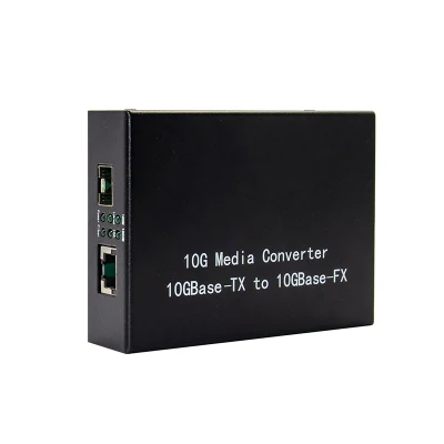 10GB SFP Fiber Media Converter Sep to RJ45 Fiber Media Converter